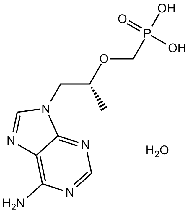 Tenofovir hydrate  Chemical Structure