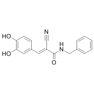 AG-490 (Tyrphostin B42)  Chemical Structure