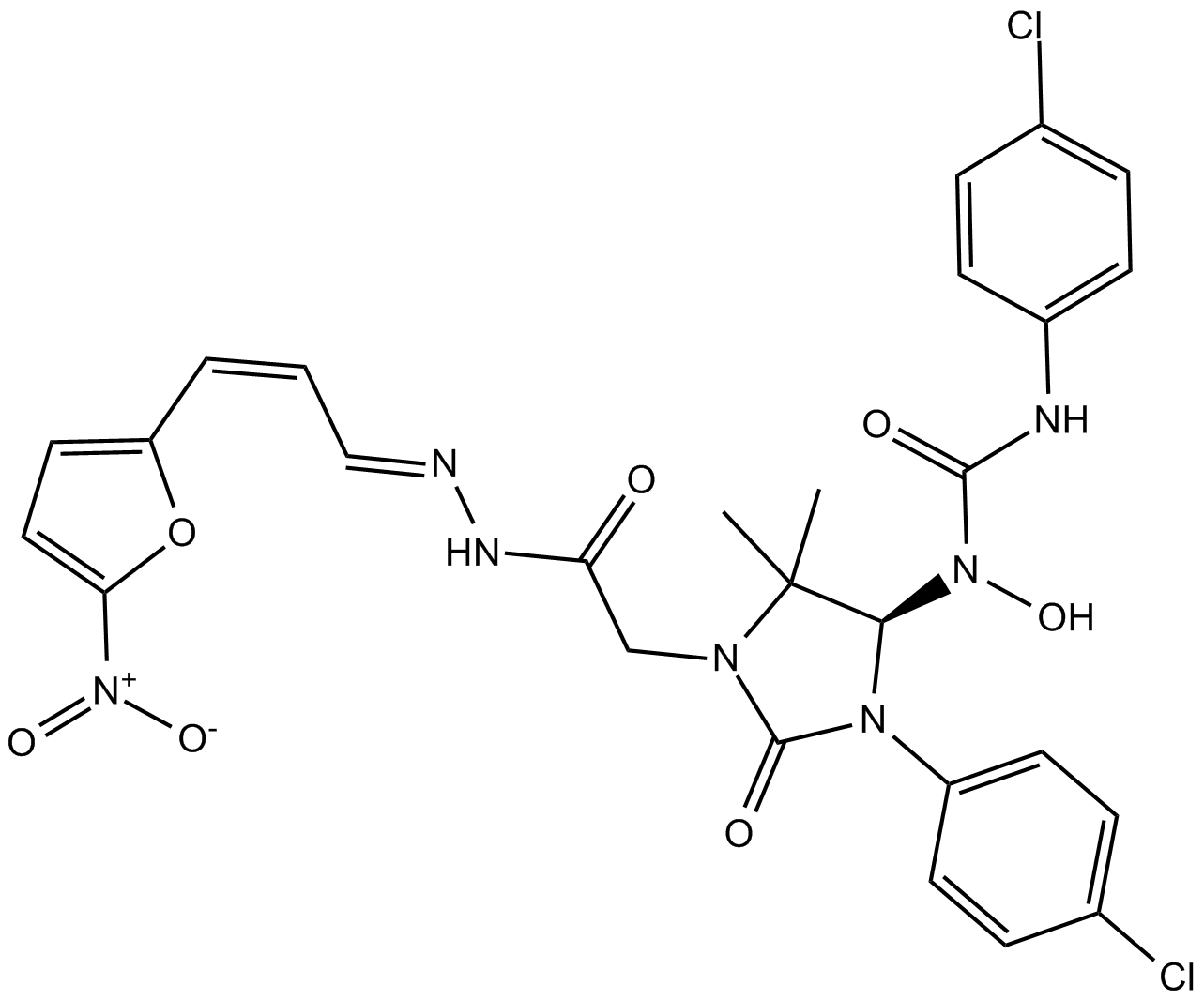 Eeyarestatin I  Chemical Structure