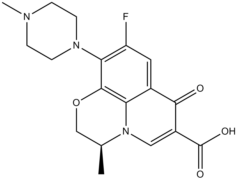 Levofloxacin  Chemical Structure