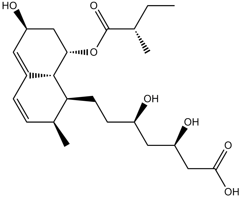 Pravastatin التركيب الكيميائي