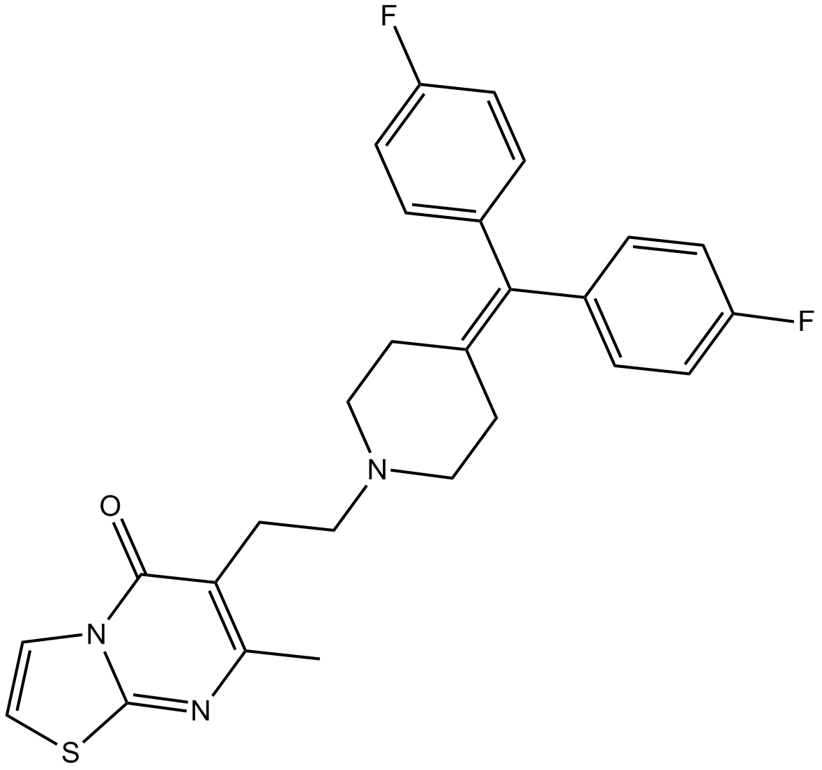 Ritanserin Chemical Structure