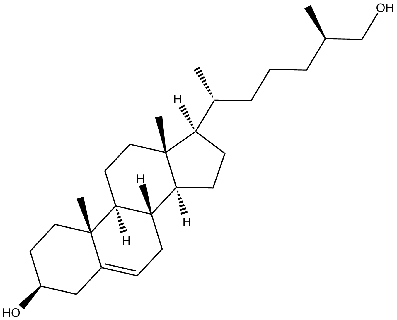 25(R)-27-hydroxy Cholesterol  Chemical Structure