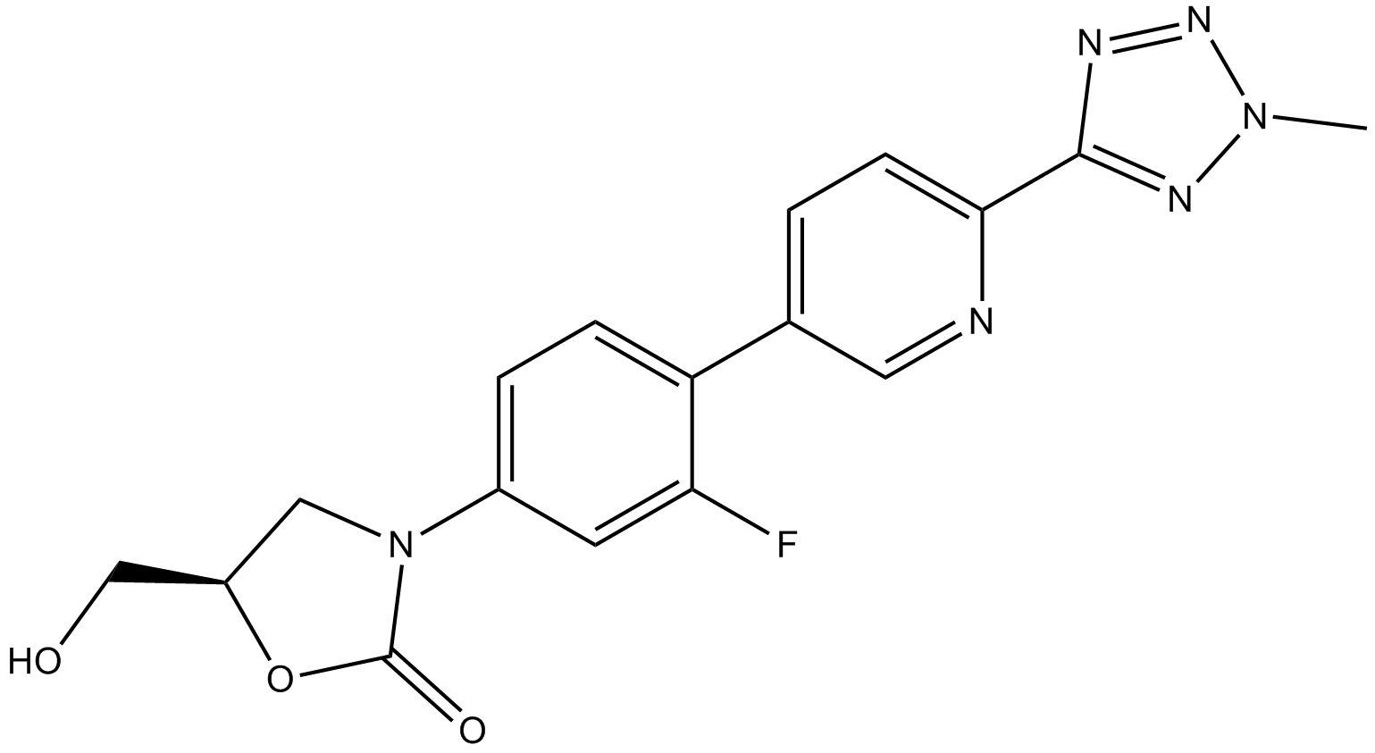 Tedizolid  Chemical Structure