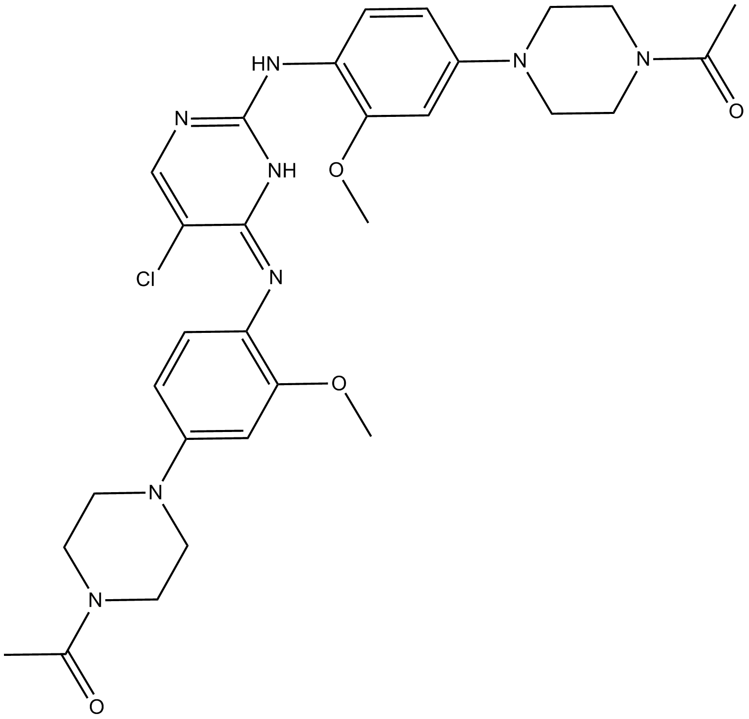 KRCA 0008 Chemische Struktur