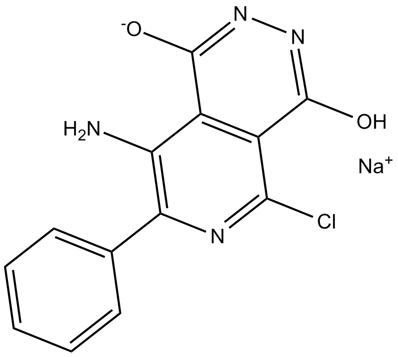 L 012 sodium salt Chemische Struktur