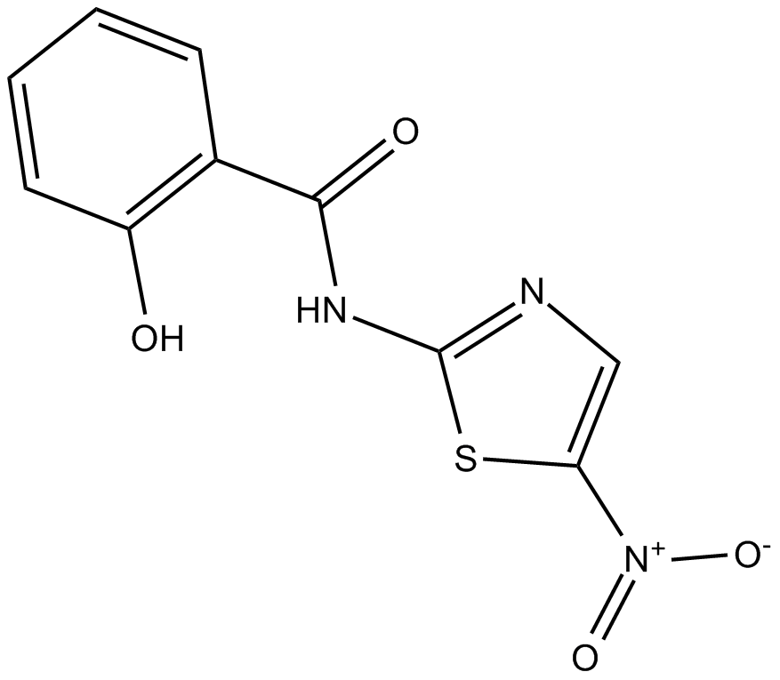 Tizoxanide التركيب الكيميائي