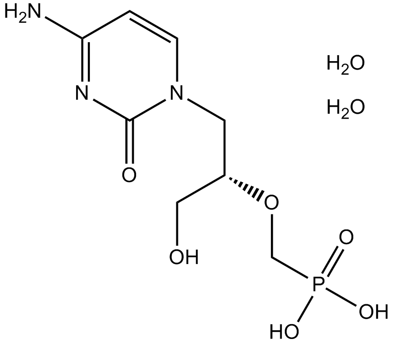 Cidofovir dihydrate 化学構造