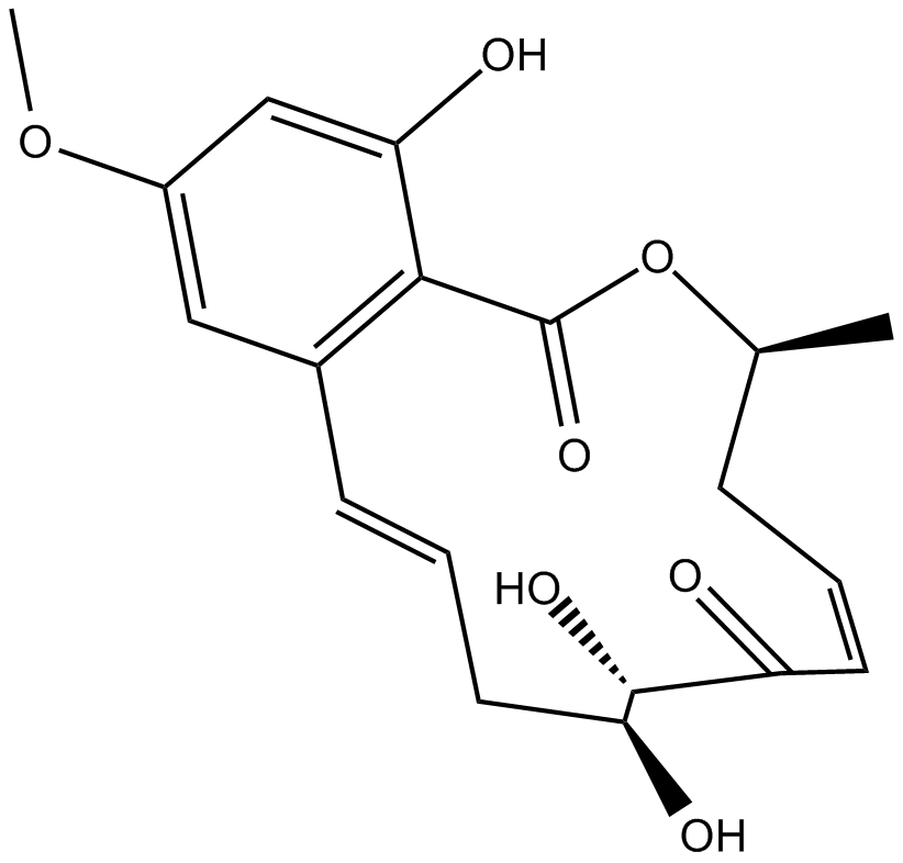 (5Z)-7-Oxozeaenol  Chemical Structure