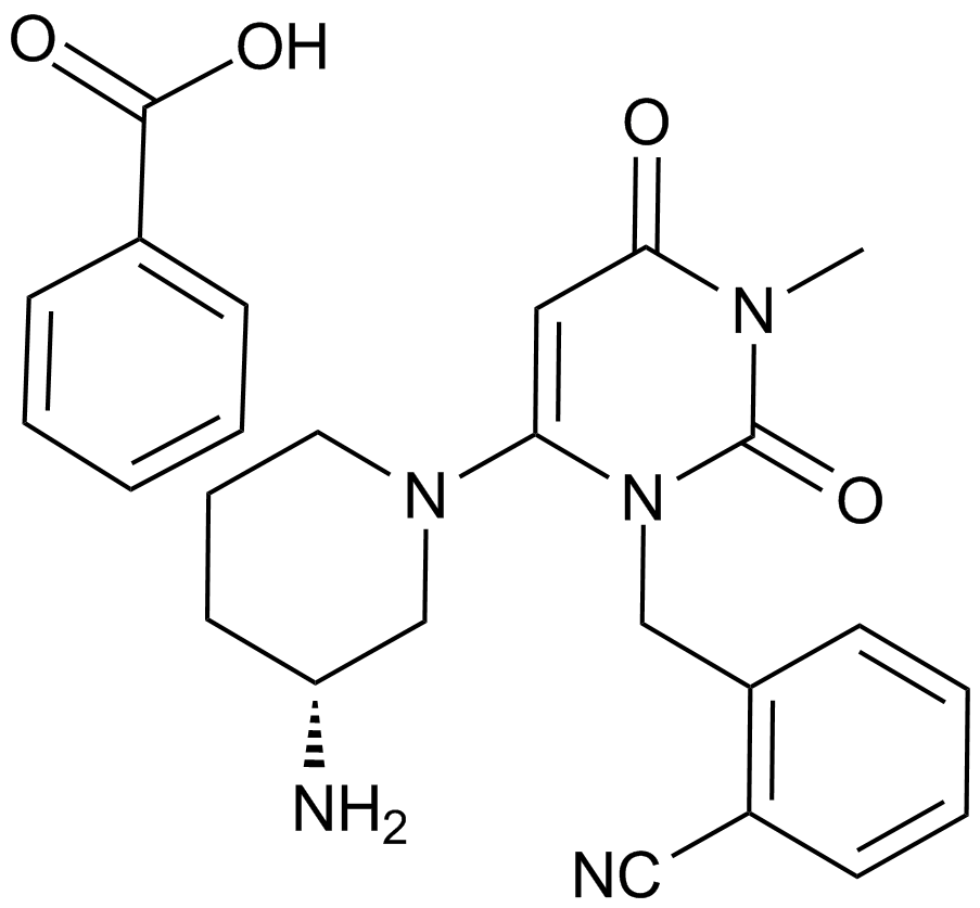 Alogliptin Benzoate Chemische Struktur