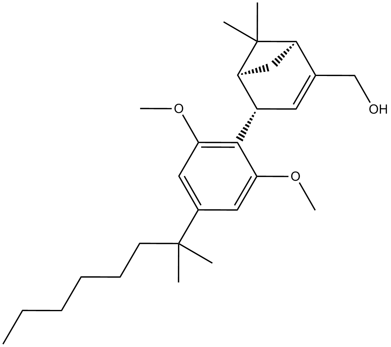 HU 308 化学構造