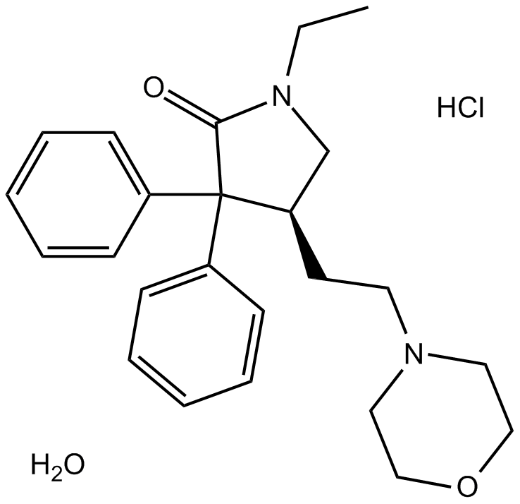 Doxapram HCl Chemische Struktur