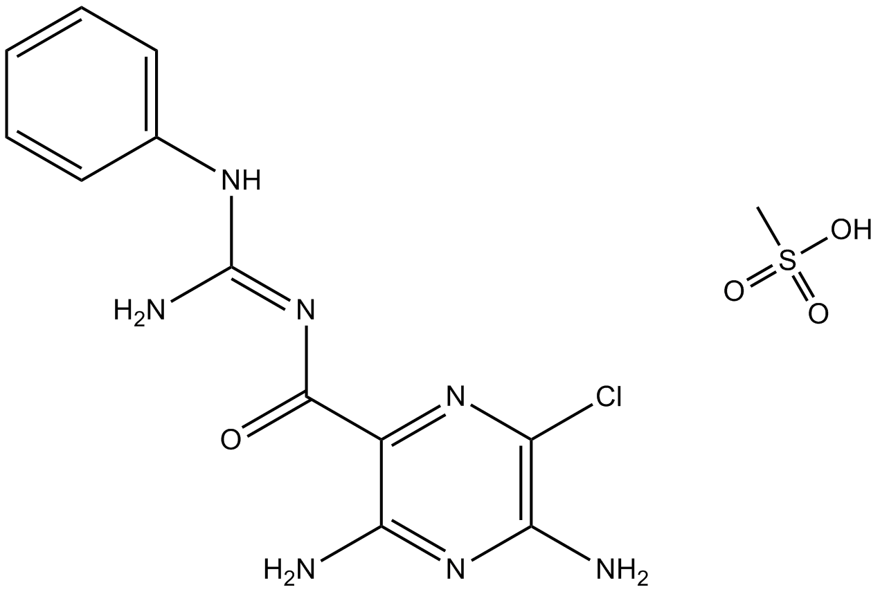 Phenamil 化学構造