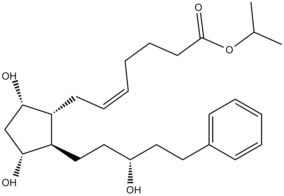 Latanoprost  Chemical Structure