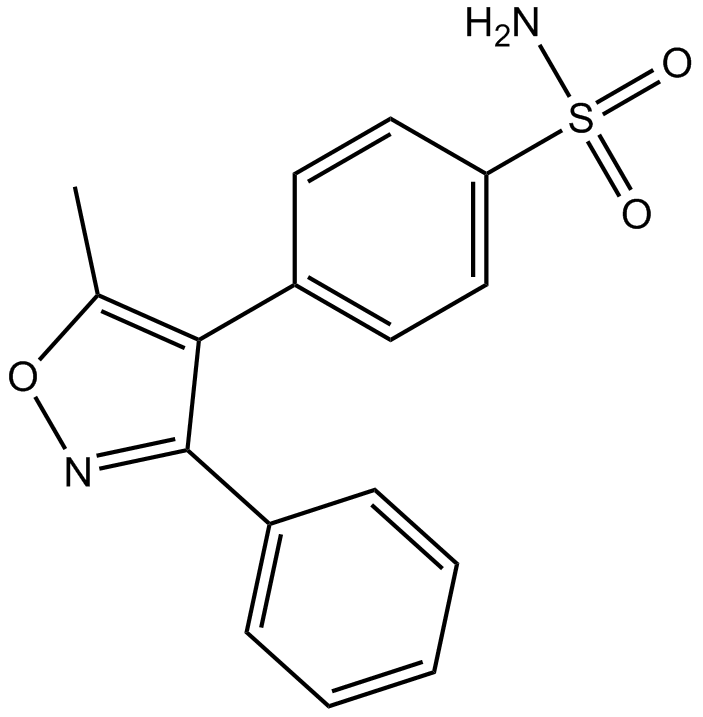 Valdecoxib  Chemical Structure