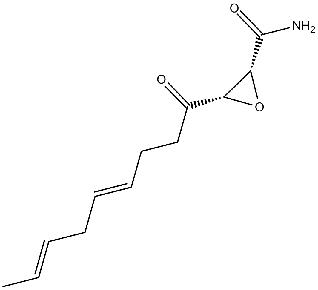 Cerulenin  Chemical Structure