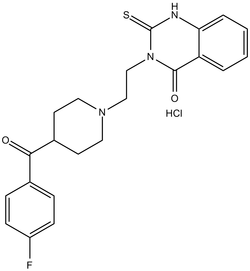 Altanserin hydrochloride  Chemical Structure