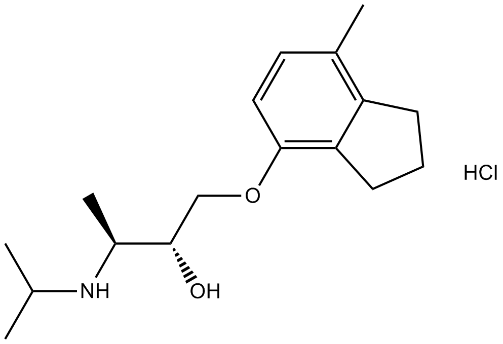 ICI 118,551 hydrochloride Chemical Structure