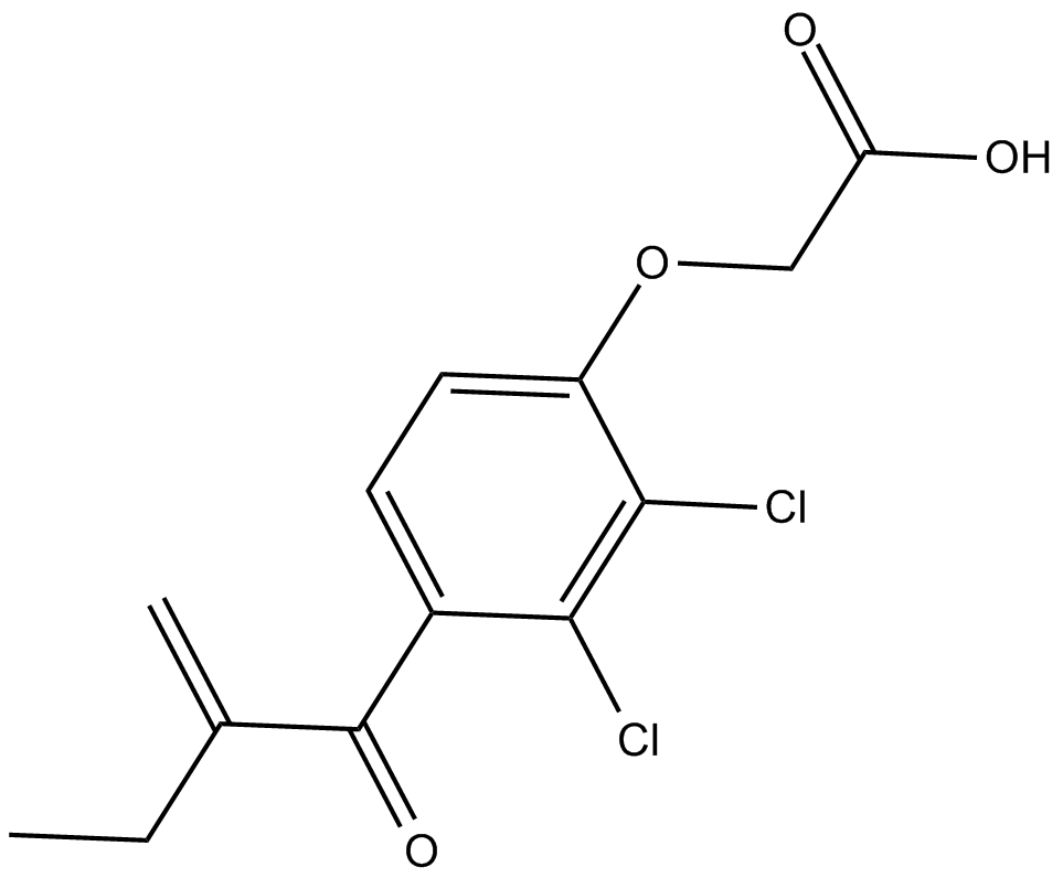 Ethacrynic Acid  Chemical Structure