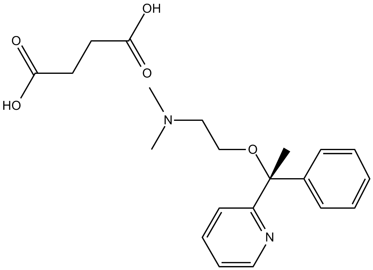 Doxylamine Succinate  Chemical Structure