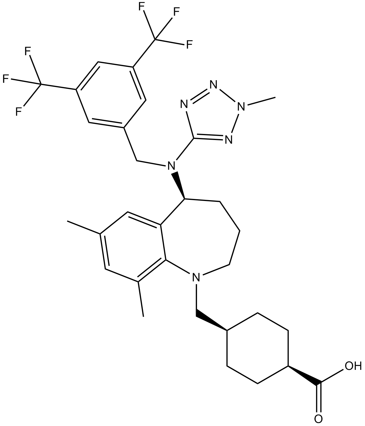 Evacetrapib (LY2484595)  Chemical Structure