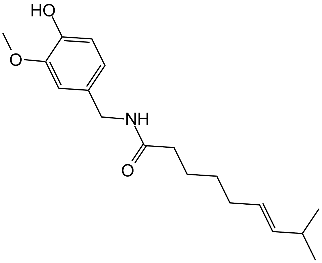 Capsaicin  Chemical Structure