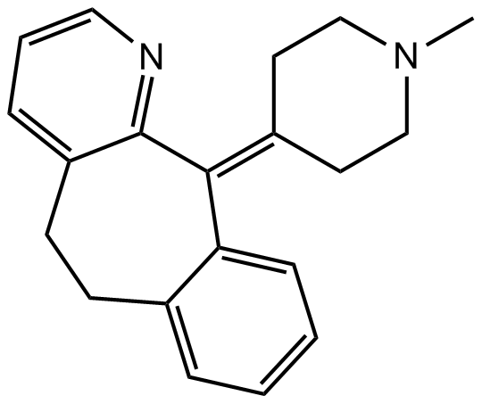 Azatadine 化学構造