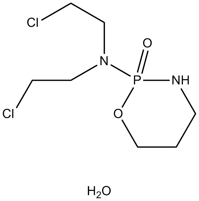 Cyclophosphamide monohydrate Chemische Struktur