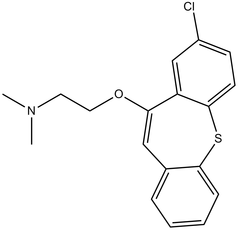 Zotepine  Chemical Structure