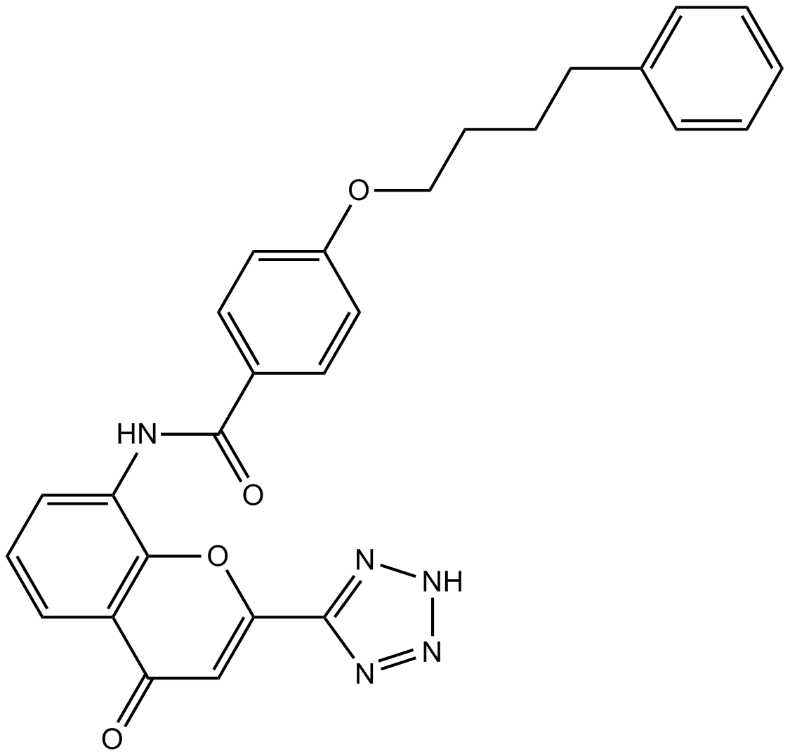 Pranlukast 化学構造