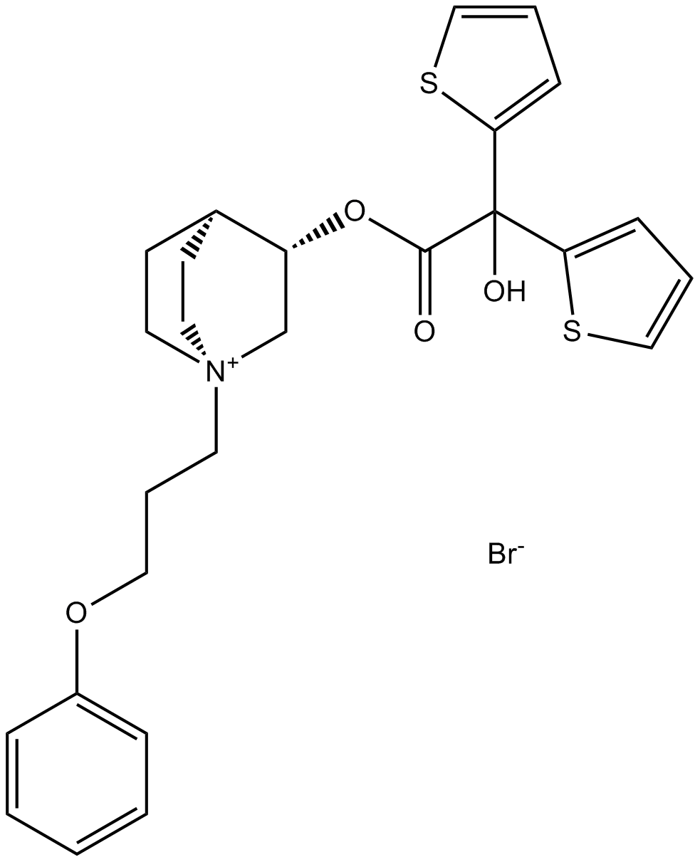 Aclidinium Bromide  Chemical Structure