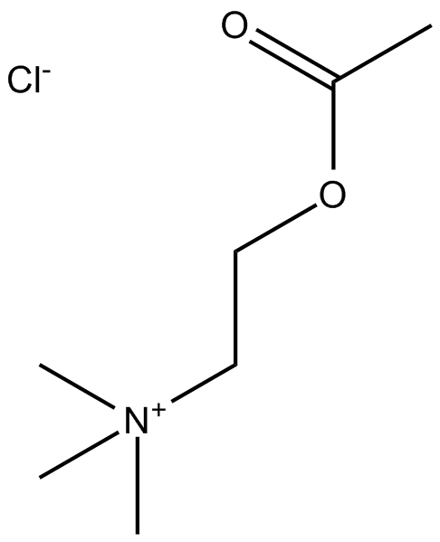 Acetylcholine Chloride  Chemical Structure