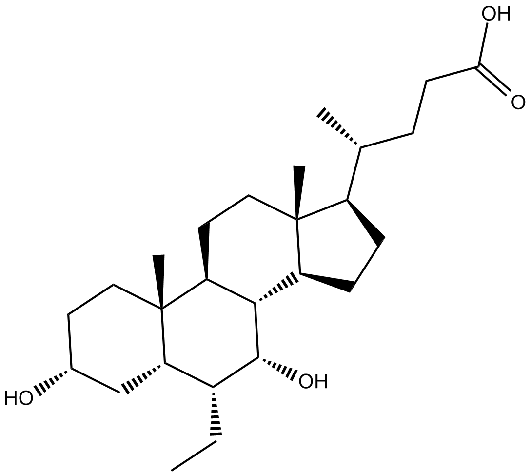 Obeticholic Acid  Chemical Structure