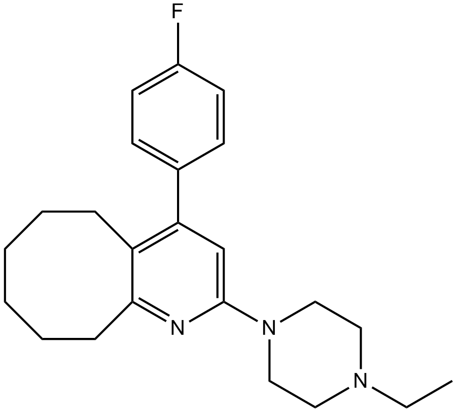 Blonanserin  Chemical Structure