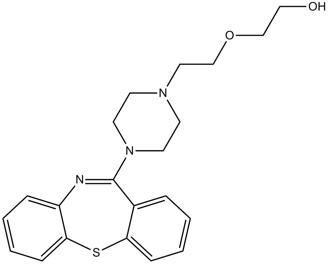 Quetiapine  Chemical Structure