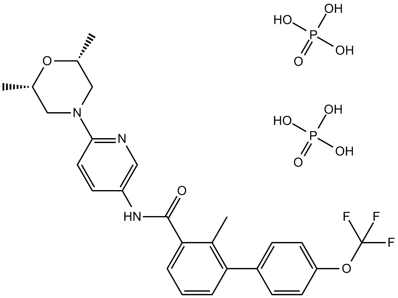 LDE225 Diphosphate  Chemical Structure