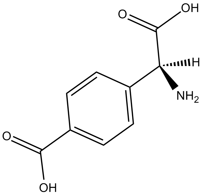 (S)-4-Carboxyphenylglycine  Chemical Structure