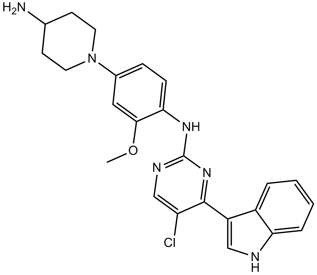 AZD-3463 Chemische Struktur