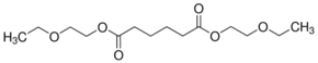 Bis(2-ethoxyethyl)adipate 化学構造