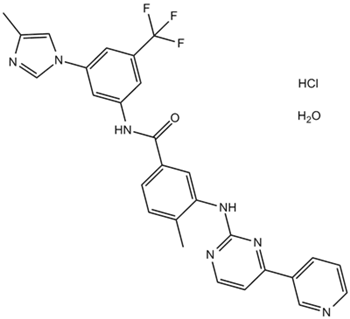 Nilotinib monohydrochloride monohydrate  Chemical Structure