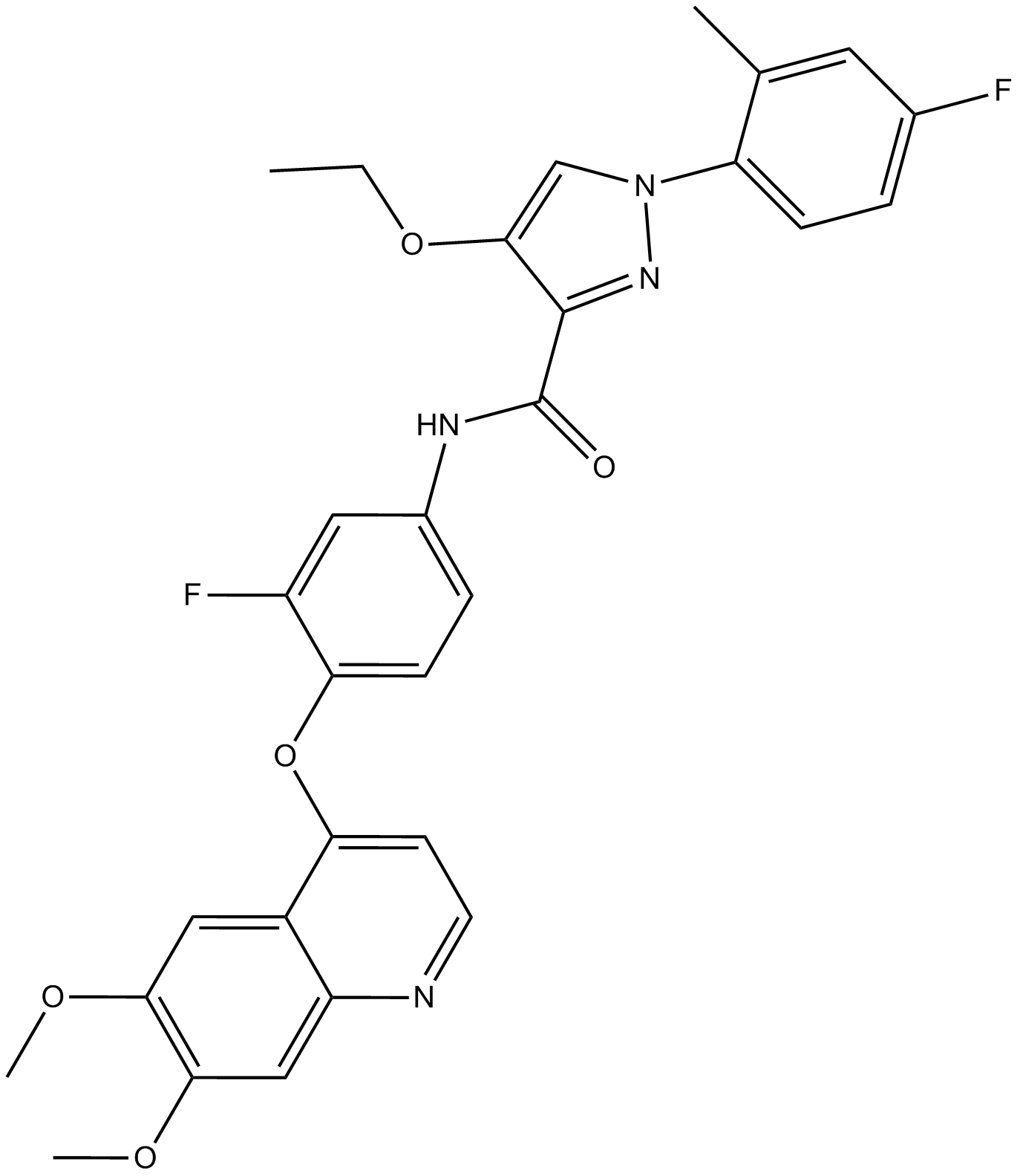 LDC1267 化学構造