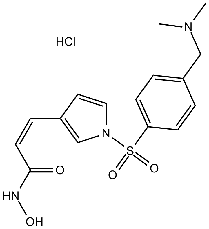 Resminostat hydrochloride  Chemical Structure