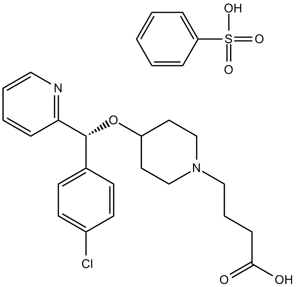 Bepotastine Besilate Chemische Struktur
