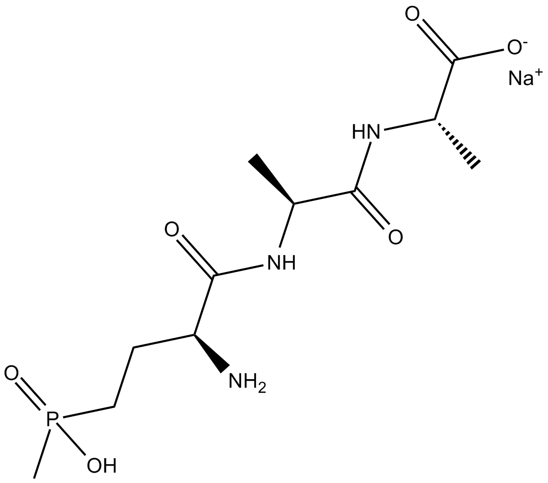 Bialaphos (sodium salt) Chemische Struktur