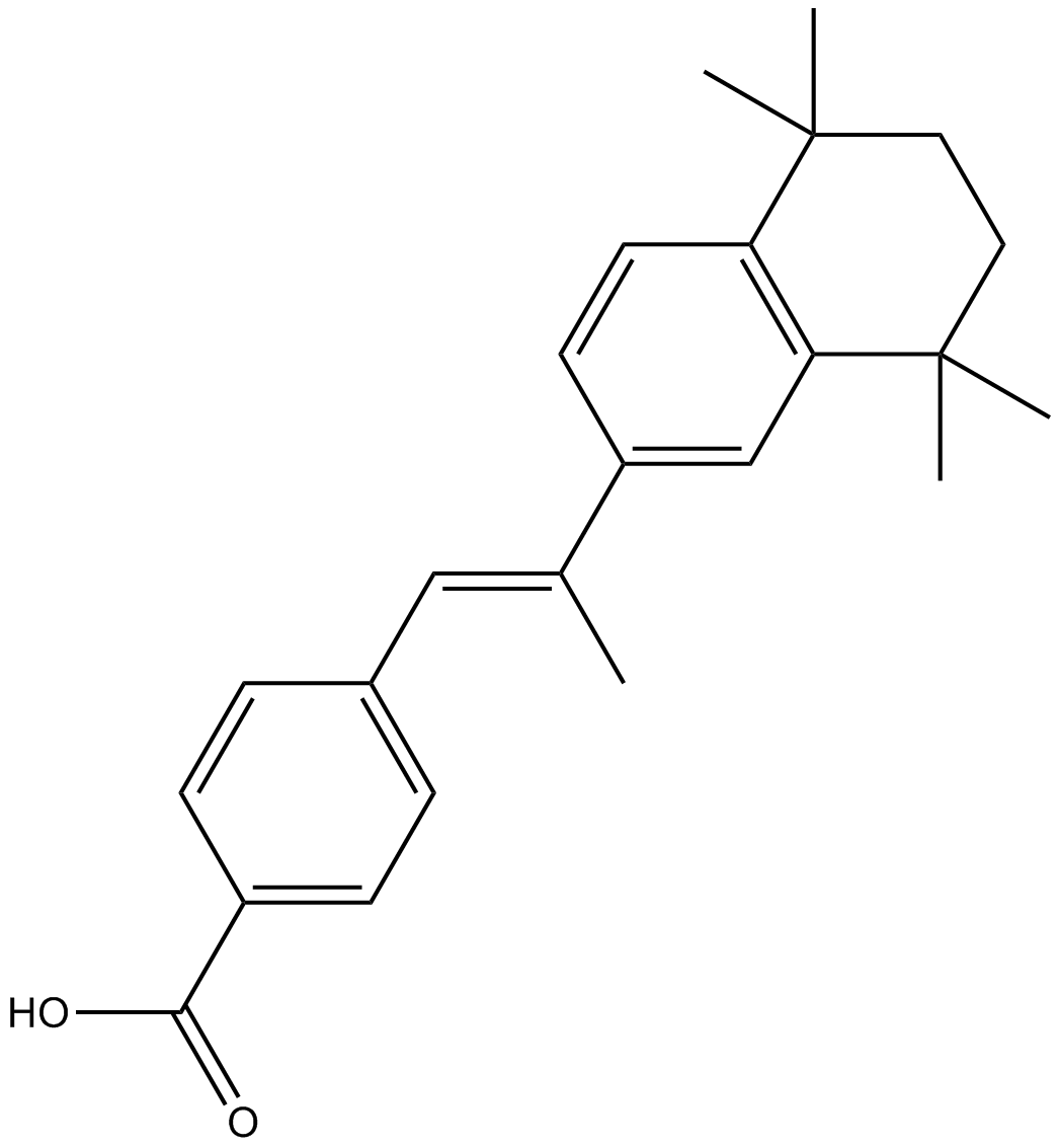 TTNPB (Arotinoid Acid)  Chemical Structure