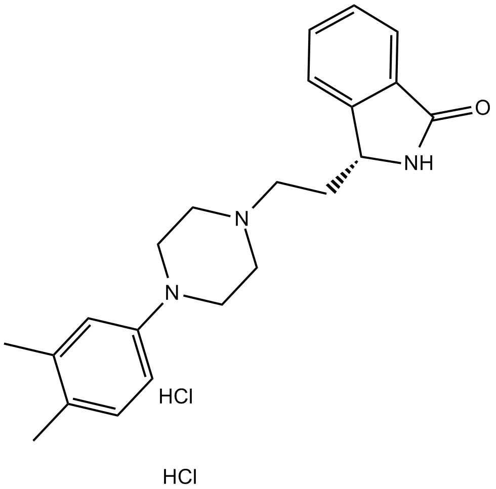 PD 168568 dihydrochloride 化学構造