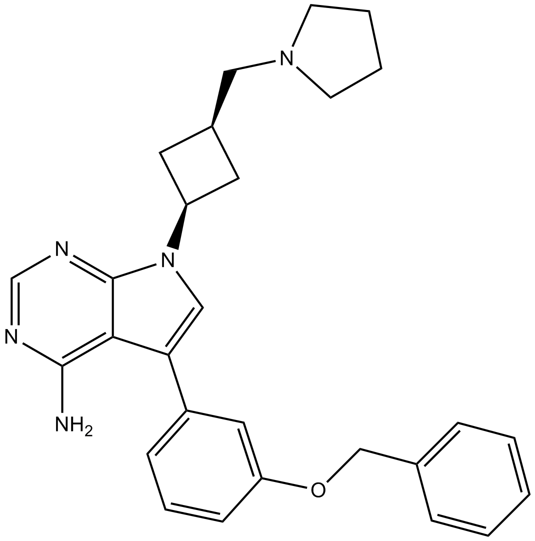 NVP-ADW742 Chemische Struktur
