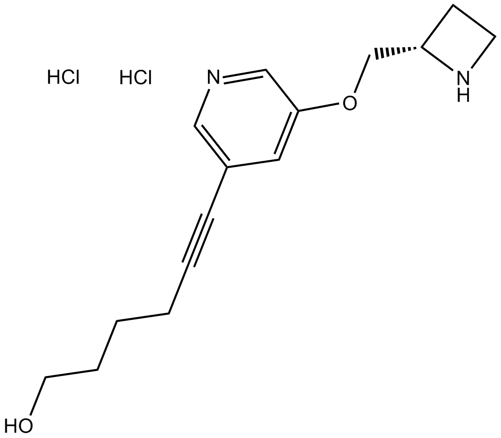 Sazetidine A dihydrochloride  Chemical Structure