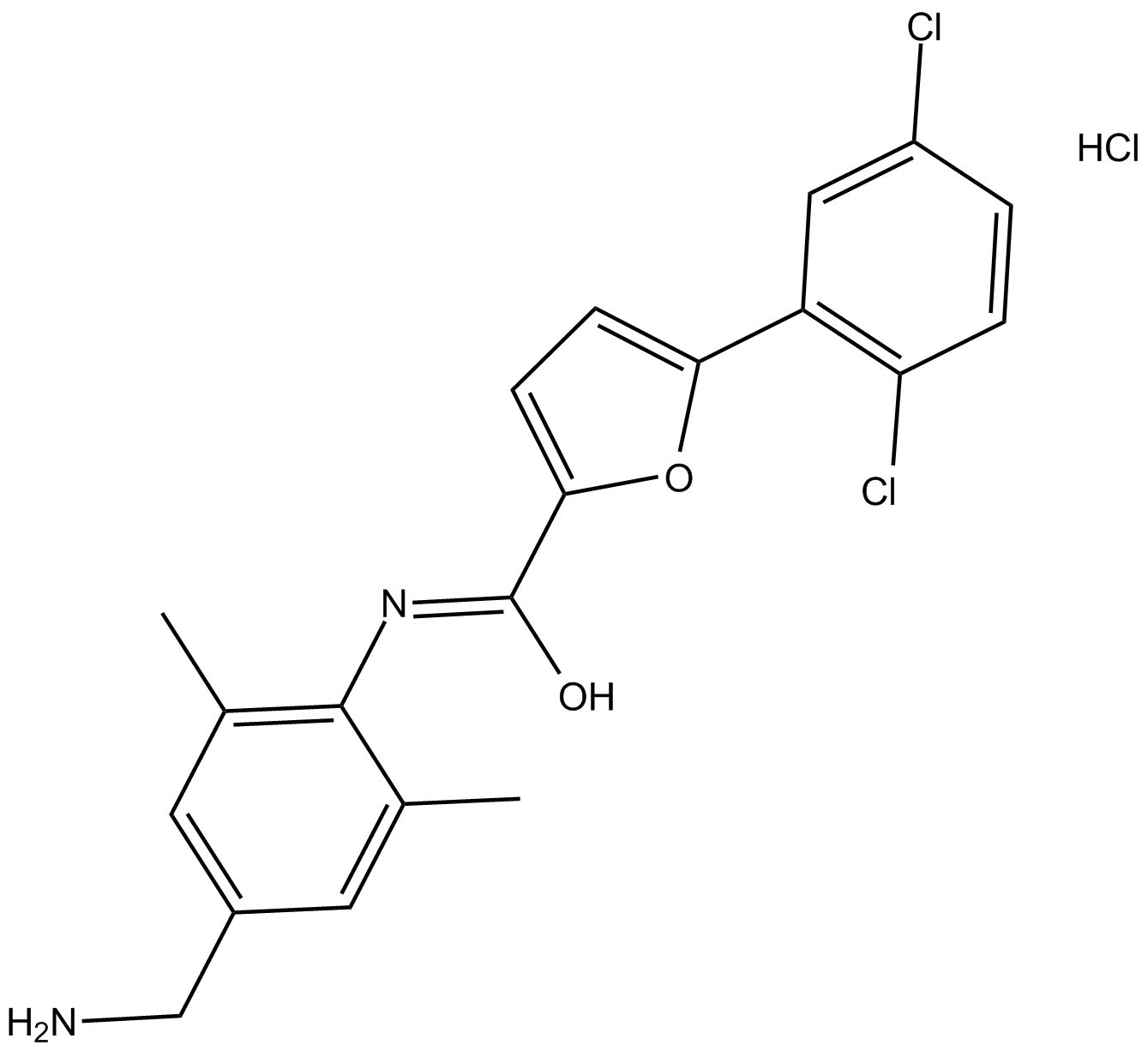 CYM 50358 hydrochloride Chemische Struktur