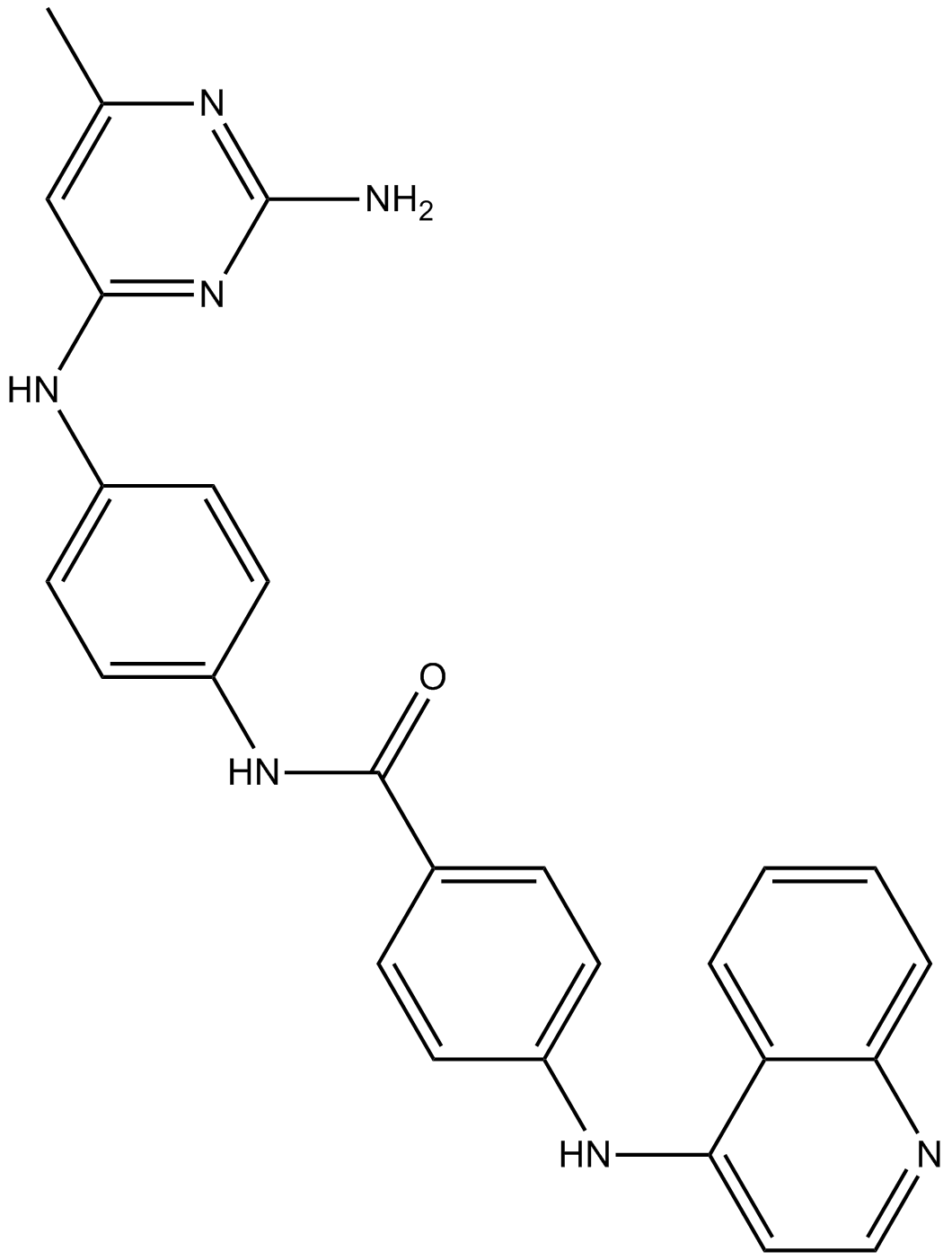 SGI-1027 化学構造
